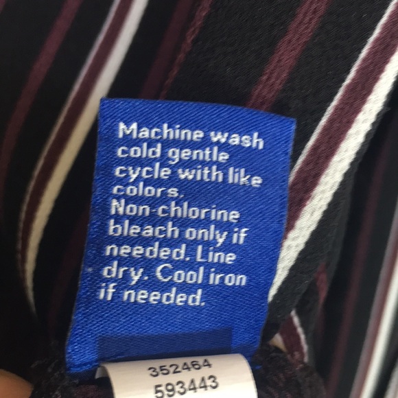 APT 9 Renascence Festival Comfy Extra Long Line Stretch Slimming Vertical Stripe - Picture 13 of 15